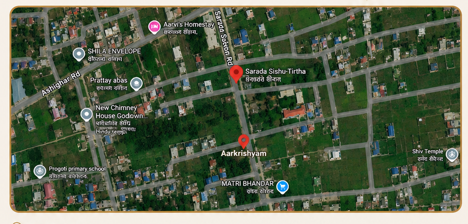 Aarkrishyam project location map